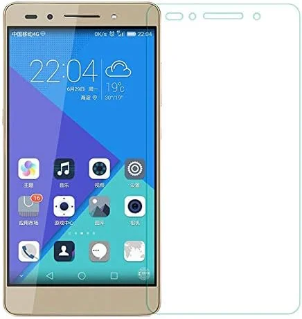 محافظ صفحه نمایش شیشه ای تمپرد شفاف HD یاقوت کبود برای هوآوی Honor 7