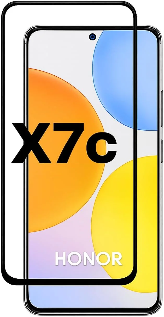 محافظ صفحه نمایش و کاور پشتی شفاف گوشی آنر X9C - شیشه حرارت دیده 9H، ضد خش، پوشش اولئوفوبیک، قاب TPU باریک ضد ضربه - مجموعه محافظ 2 تکه