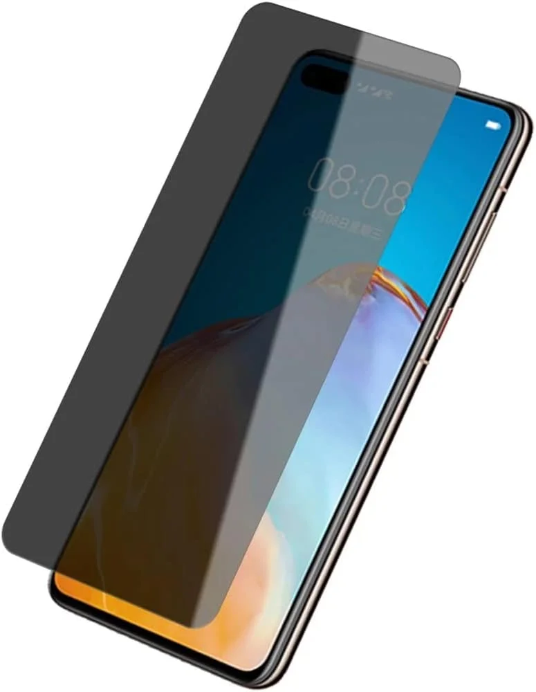 محافظ صفحه نمایش حریم خصوصی ضد تابش شیشه ای سازگار با Huawei Y9S / Honor 9X / Honor 9X Pro / Honor 10 Plus / P Smart 2 / Y9 Prime 2019 [لمس سه بعدی][سازگار با قاب][بدون حباب]