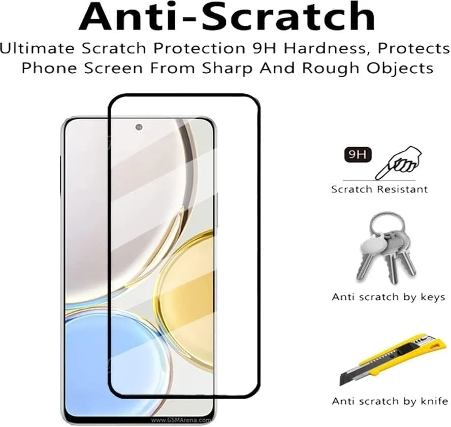 محافظ صفحه نمایش ماز آنر X9 سایز 6.81 اینچ، شیشه حرارت دیده ممتاز با پوشش کامل، بدون حباب و سازگار با قاب برای آنر X9 / آنر X9 5G محافظ صفحه نمایش ماز آنر X9 سایز 6.81 اینچ، شیشه حرارت دیده ممتاز با پوشش کامل، بدون حباب و سازگار با قاب برای آنر X9 / آنر X9 5G