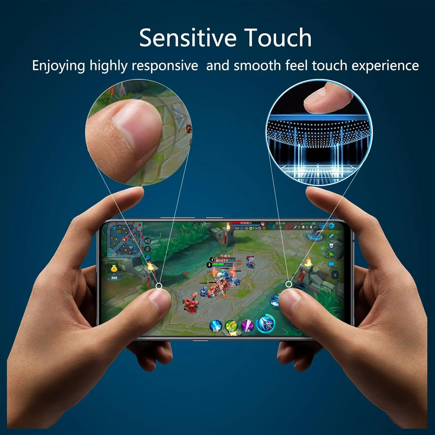 محافظ صفحه نمایش QZJinch [بسته 2+2 عددی] برای HONOR X9b 5G، سازگار با شناسه اثر انگشت، محافظت کامل از صفحه نمایش سه بعدی، مقاوم در برابر خراش، شفافیت HD، سازگار با قاب، سازگار با HONOR X9b 5G