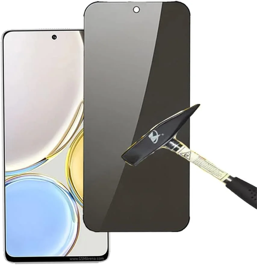 محافظ صفحه نمایش ضد جاسوسی EXELLE برای Honor X9 / Honor X9 5G - محافظ صفحه نمایش حریم خصوصی تمام صفحه، فیلم شیشه ای سخت شده سه بعدی، سختی 9H ضد خش پوشش کامل