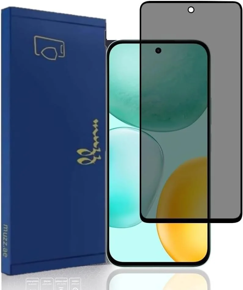 محافظ صفحه نمایش هوشمند Honor X9C، شیشه حرارت دیده ضد جاسوسی 9H با [خمیدگی سه بعدی] [لمس 5 بعدی]، پوشش کامل لبه به لبه، ضد اثر انگشت، پوشش کامل صفحه نمایش برای Honor X9C Smart 2025