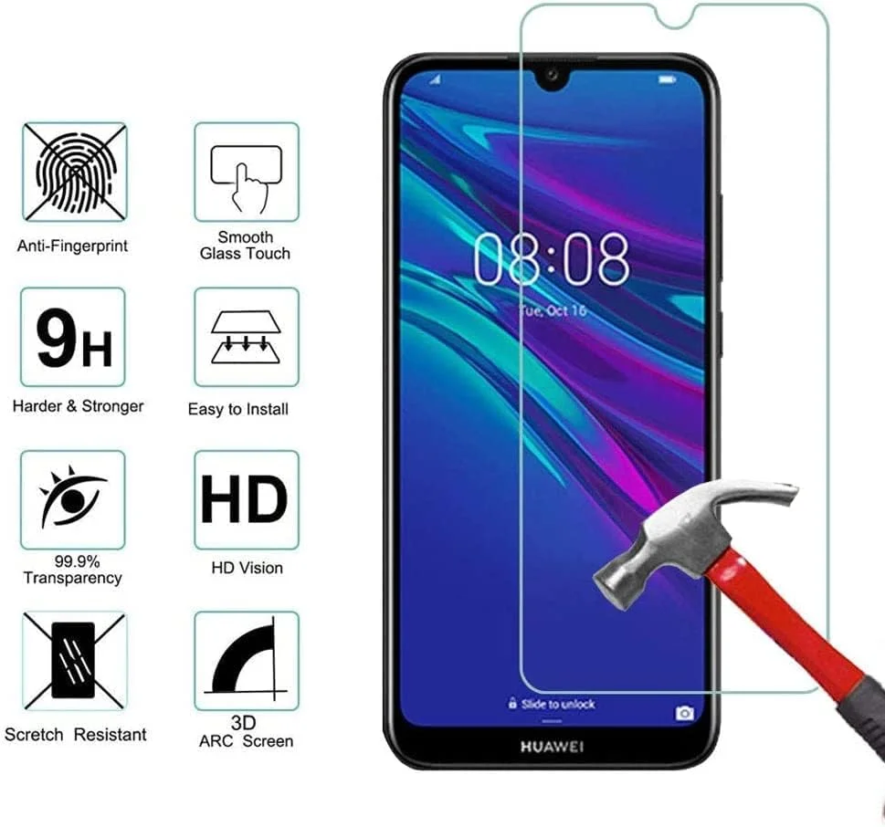 محافظ صفحه نمایش شیشه ای چسب کامل ضد انفجار 2.5 بعدی Honor 8YA توسط Nice.Store.UAE محافظ صفحه نمایش شیشه ای چسب کامل ضد انفجار 2.5 بعدی Honor 8YA توسط Nice.Store.UAE