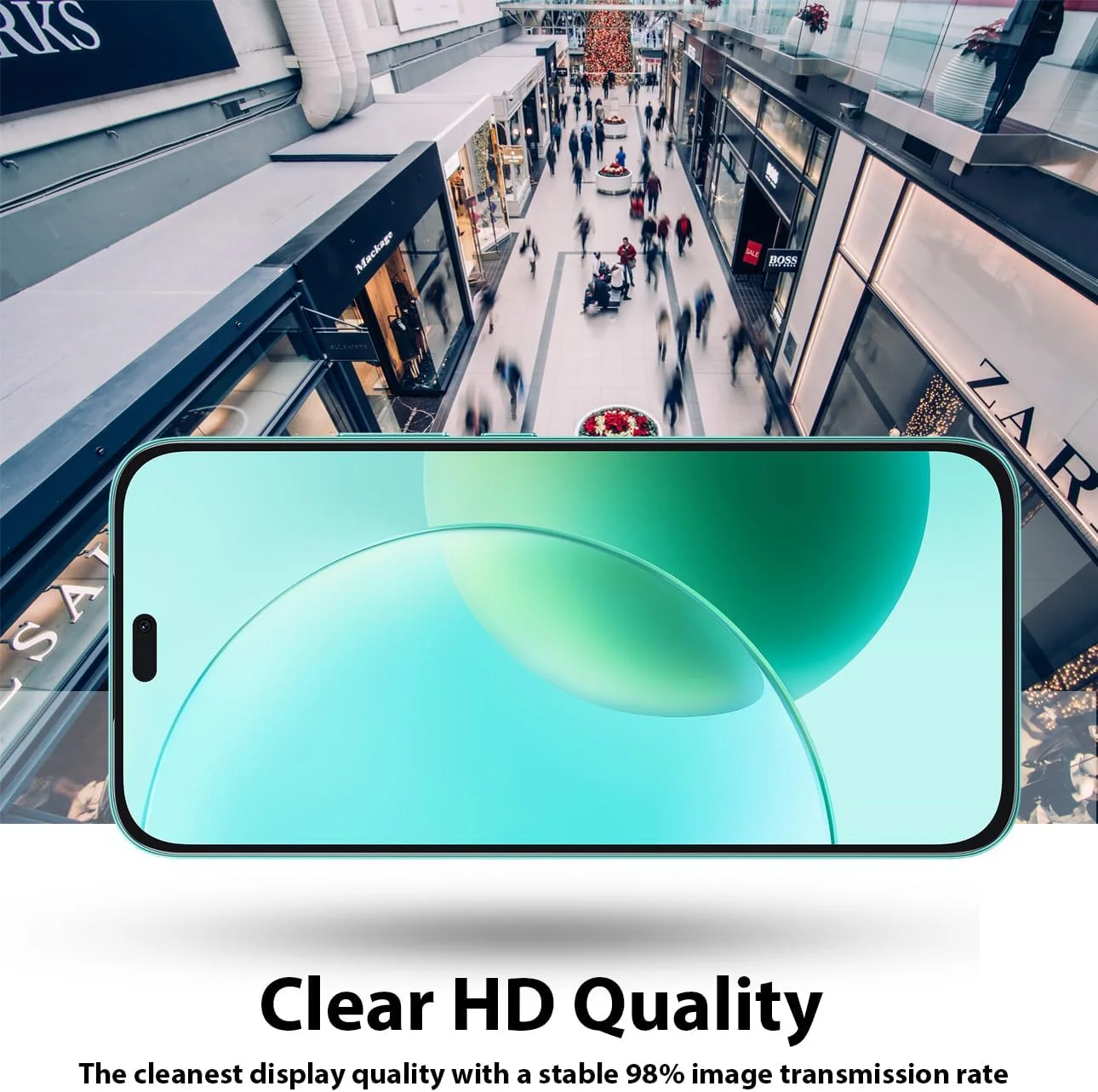 محافظ صفحه نمایش آل-هوتروشی سازگار با محافظ صفحه نمایش گوشی آنر 400 لایت، شیشه حرارت دیده [ضد تابش نور] [پوشش کامل HD] [نصب آسان] [سختی 9H] [حساس به لمس] [ضد خرد شدن]