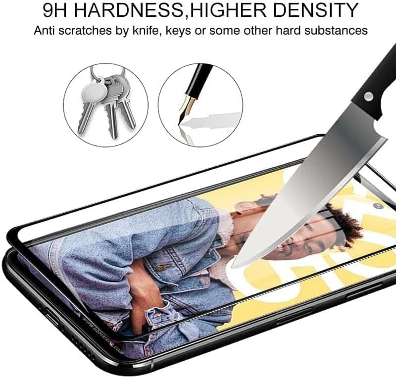 محافظ صفحه نمایش شیشه ای حرارت دیده 5D سازگار با HUAWEI - پوشش کامل، وضوح HD، ضد خش، بدون حباب، نصب آسان، شیشه محافظ فوق العاده نازک برای تلفن های هوشمند (HUAWEI HONOR X7) محافظ صفحه نمایش شیشه ای حرارت دیده 5D سازگار با HUAWEI - پوشش کامل، وضوح HD، ضد خش، بدون حباب، نصب آسان، شیشه محافظ فوق العاده نازک برای تلفن های هوشمند (HUAWEI HONOR X7)