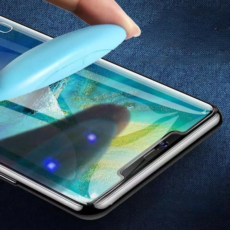 محافظ صفحه نمایش Honor X9C، شیشه حرارت دیده [چسب کامل] [پوشش کامل] [بدون حباب] [ضد خش] شفاف HD با واکنش دهی بالا برای Honor X9C 5G (UV Clear)