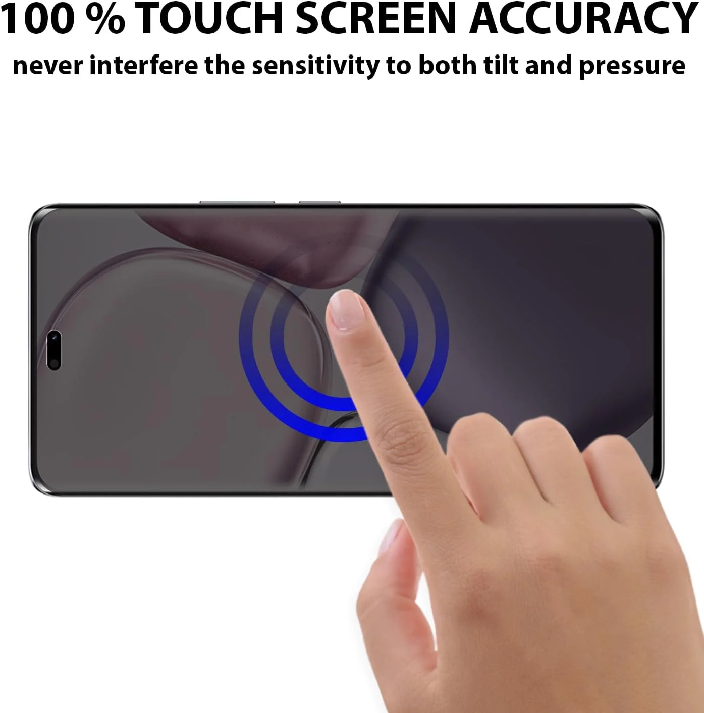 محافظ صفحه نمایش Al-HuTrusHi سازگار با Honor X9c، محافظ صفحه نمایش حریم خصوصی HD، فیلم انعطاف پذیر ضد جاسوسی TPU [پوشش کامل] برای Honor X9c - سرامیکی