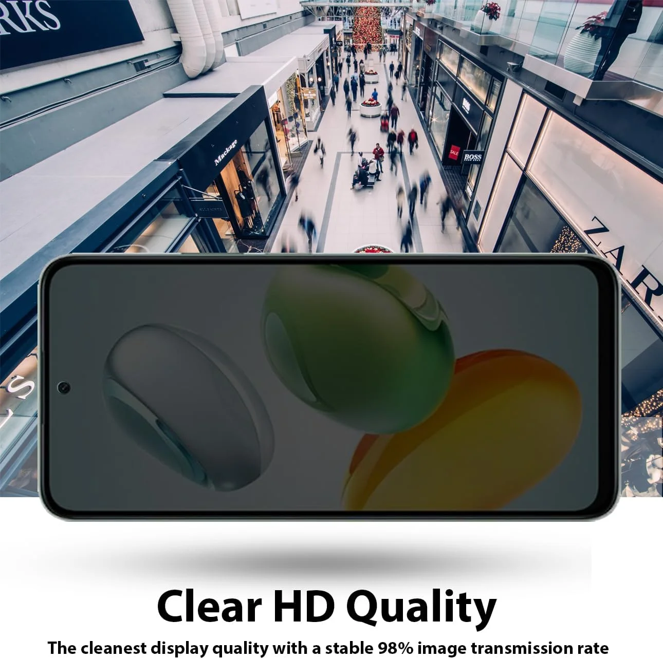 محافظ صفحه نمایش Al-HuTrusHi سازگار با Honor X7c، محافظ صفحه نمایش حریم خصوصی HD، محافظ صفحه نمایش TPU فیلم انعطاف پذیر ضد جاسوسی [پوشش کامل] برای Honor X7c - سرامیکی