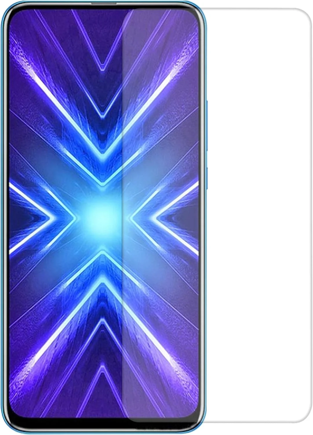 محافظ صفحه نمایش شیشه ای حرارت دیده هوپشی Honor 9X، ضد ضربه و محافظت 9H از Nice.Store.UAE