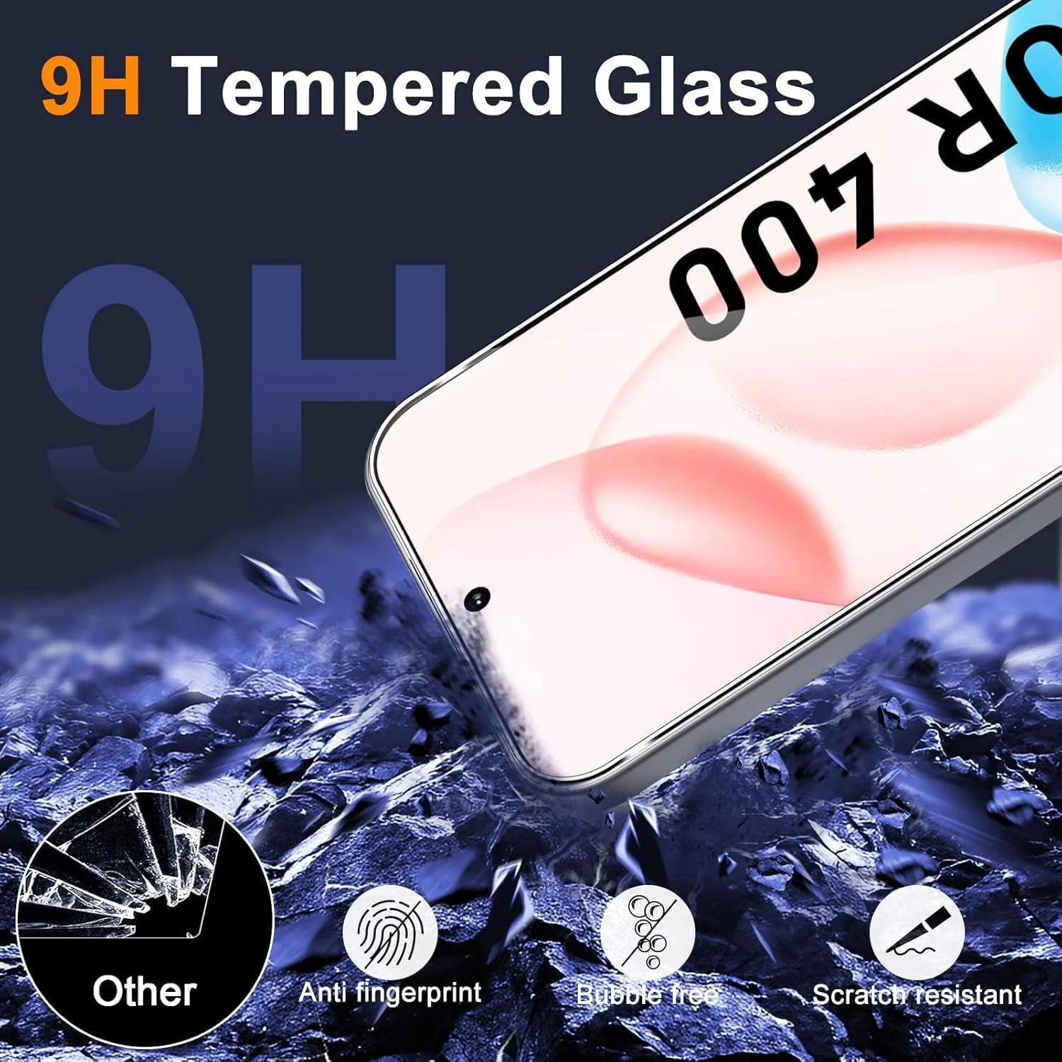 محافظ صفحه نمایش 2+2 عددی برای گوشی آنر 400، به همراه محافظ لنز دوربین، شیشه حرارت دیده با سختی 9H، بدون حباب، ضد خش، ضد اثر انگشت محافظ صفحه نمایش 2+2 عددی برای گوشی آنر 400، به همراه محافظ لنز دوربین، شیشه حرارت دیده با سختی 9H، بدون حباب، ضد خش، ضد اثر انگشت