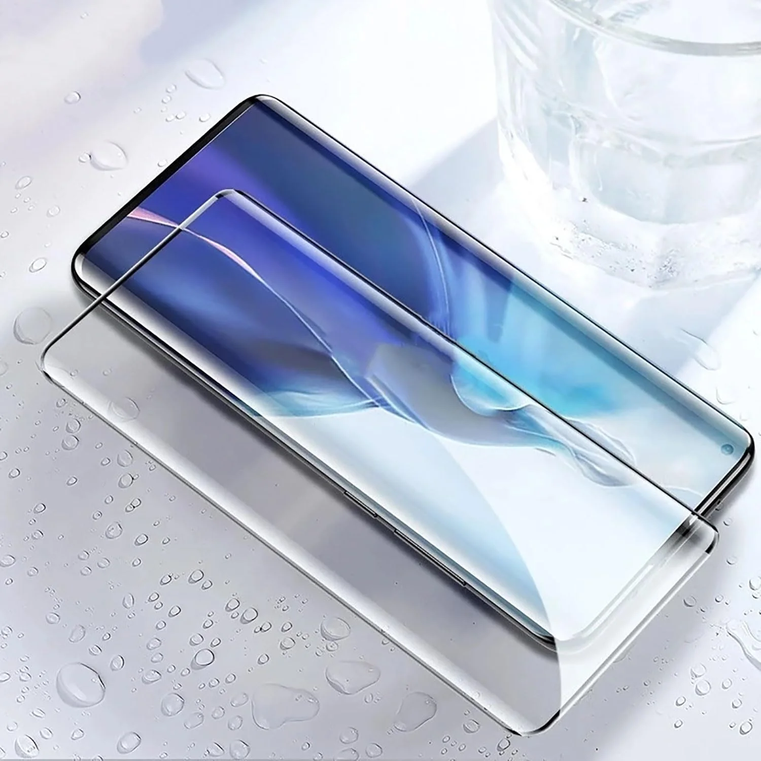محافظ صفحه نمایش شیشه ای حرارت دیده و محافظ دوربین گوشی پاچن سازگار با گوشی آنر X9B، فیلم شیشه ای حرارت دیده محافظ دوربین سه بعدی (شفاف) (X9b) [بسته 2+2 تایی]