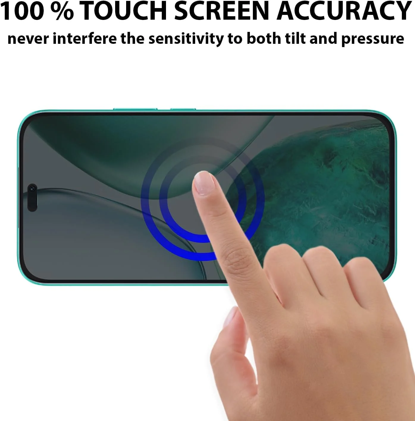 محافظ صفحه نمایش Al-HuTrusHi سازگار با Honor X8c، محافظ صفحه نمایش حریم خصوصی HD، فیلم انعطاف پذیر ضد جاسوسی TPU [پوشش کامل] برای Honor X8c - سرامیکی