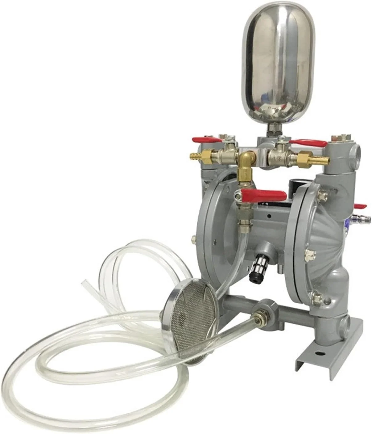 پمپ دیافراگمی، 15 لیتر در دقیقه 0.2 تا 0.7 مگاپاسکال پمپ رفت و برگشتی دیافراگمی پنوماتیک جوهر و چسب BML-10C با مخزن بافر پمپ دیافراگمی، 15 لیتر در دقیقه 0.2 تا 0.7 مگاپاسکال پمپ رفت و برگشتی دیافراگمی پنوماتیک جوهر و چسب BML-10C با مخزن بافر