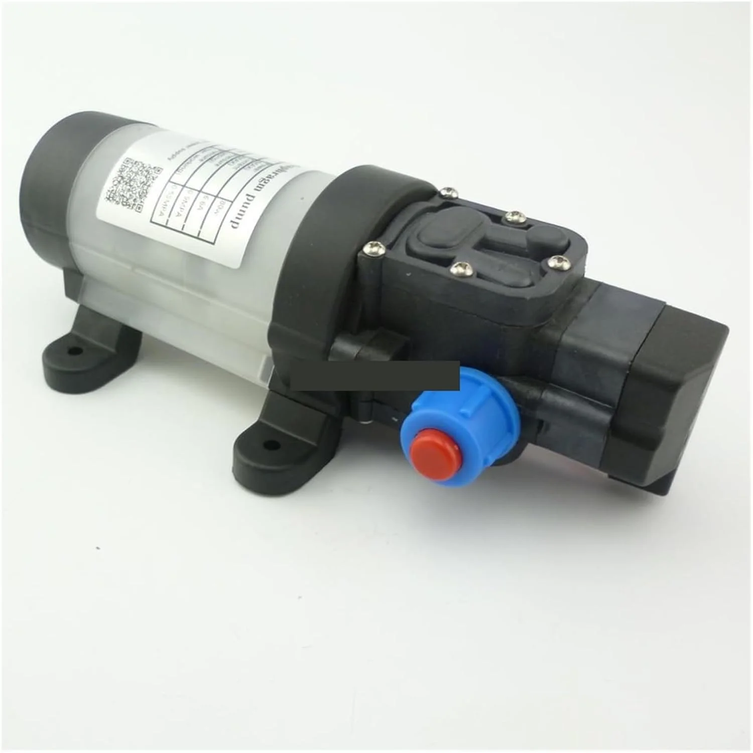 پمپ دیافراگمی، پمپ آب برقی DC فشار قوی خود مکش دیافراگمی 12 ولت 24 ولت 80 وات سوئیچ اتوماتیک (DC12)