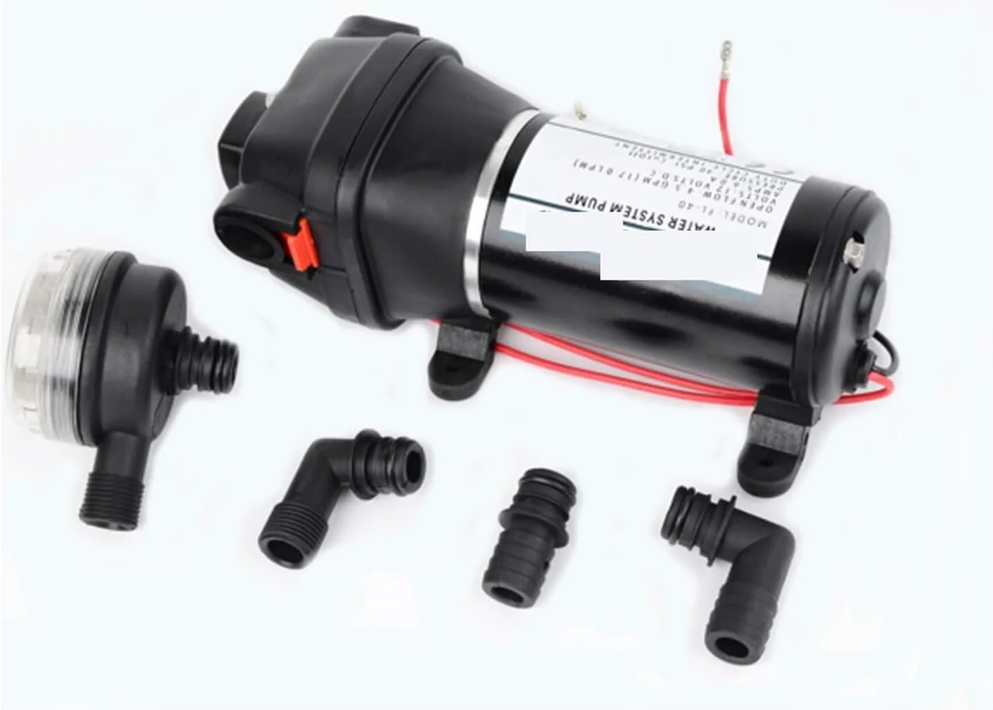 پمپ دیافراگمی، پمپ دیافراگمی مینی RV 12V/24V DC خود مکش تقویت کننده قایق ماهیگیری جریان بزرگ (DC24) پمپ دیافراگمی، پمپ دیافراگمی مینی RV 12V/24V DC خود مکش تقویت کننده قایق ماهیگیری جریان بزرگ (DC24)