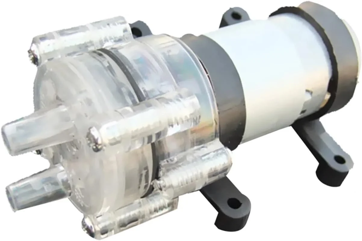 پمپ دیافراگمی، پمپ آب میکرو مینی 385 مقاوم در برابر درجه حرارت بالا، 100 درجه DC 6V-12V خلاء دیافراگمی