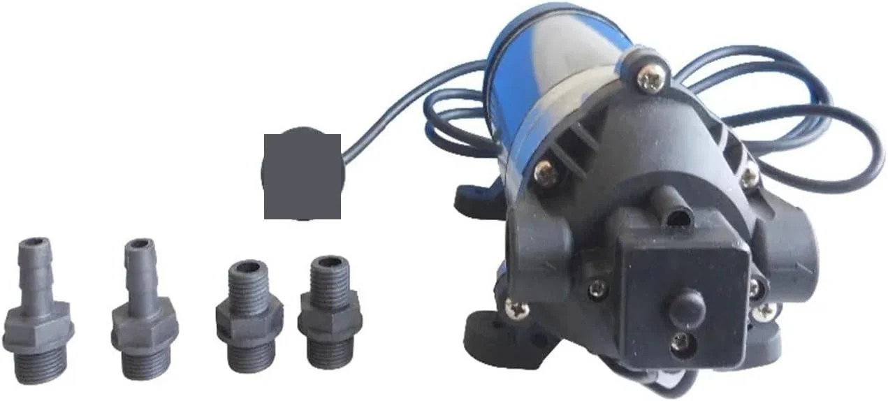 پمپ دیافراگمی، KDP-160S AC 220 230V 240V 50/60Hz پمپ آب خود مکش دیافراگمی برقی فشار قوی 160PSI جریان 5.5 لیتر در دقیقه (230) پمپ دیافراگمی، KDP-160S AC 220 230V 240V 50/60Hz پمپ آب خود مکش دیافراگمی برقی فشار قوی 160PSI جریان 5.5 لیتر در دقیقه (230)