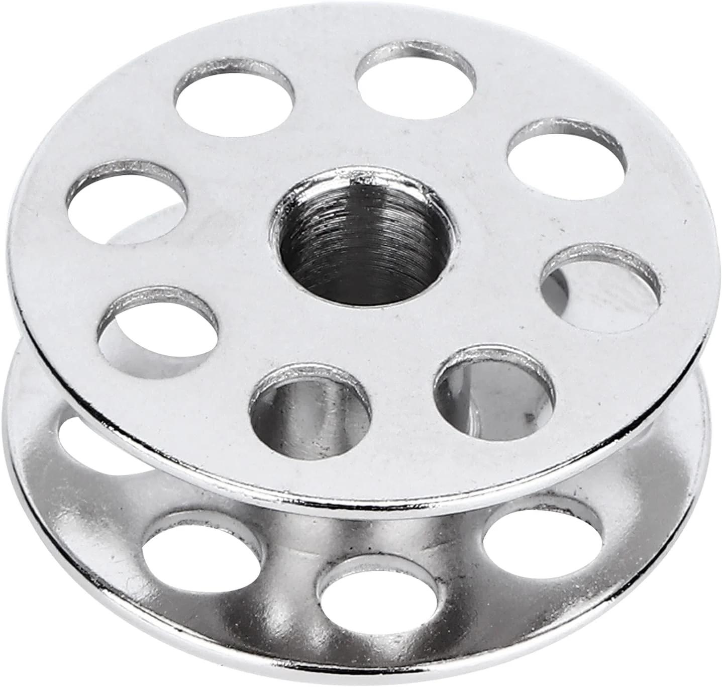 ماسوره فلزی چرخ خیاطی، ماسوره چرخ خیاطی، لوازم جانبی چرخ خیاطی، ماسوره چرخ خیاطی 8 سوراخ، هسته نخ ماسوره آهنی فوق العاده بزرگ