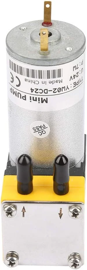 پمپ دیافراگمی پمپ خلاء 24 ولت 0.4-1 لیتر در دقیقه آب کوچک قوی با عمر طولانی لوازم خانگی صنایع شیمیایی