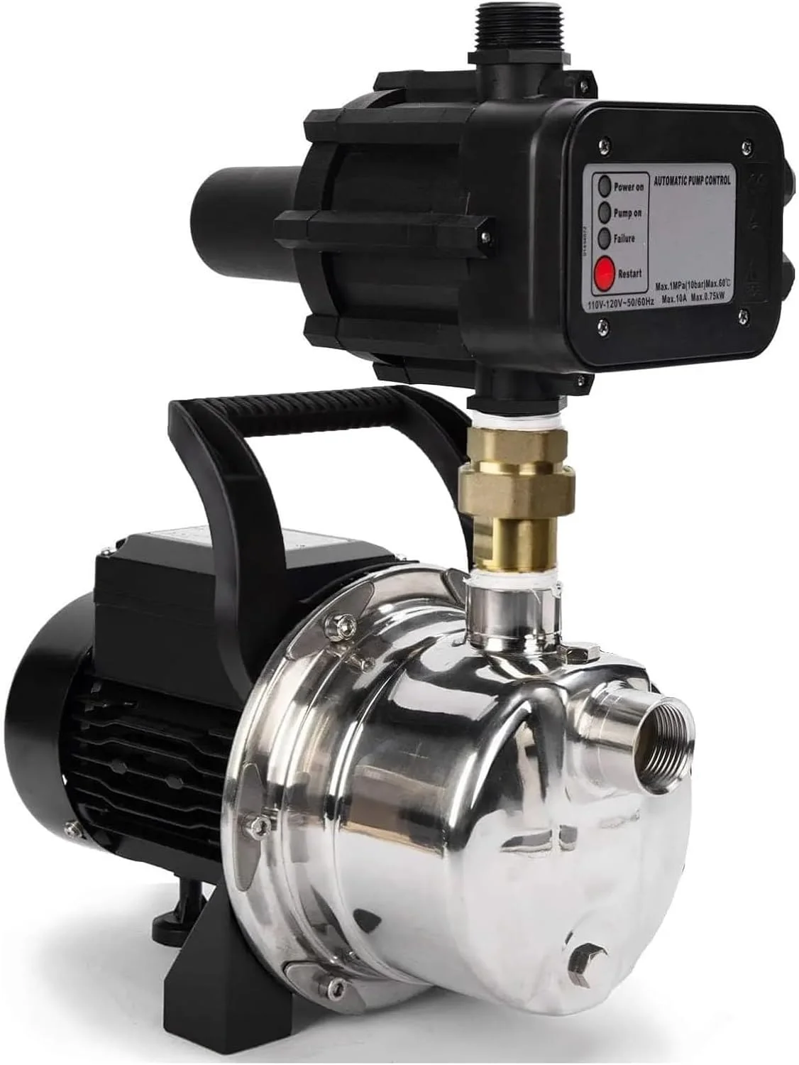 پمپ دیافراگمی، پمپ تقویت کننده فشار آب استیل ضد زنگ روشن/خاموش خودکار، با کنترلر هوشمند برای تحت فشار قرار دادن منبع آب بدون مخزن پمپ دیافراگمی، پمپ تقویت کننده فشار آب استیل ضد زنگ روشن/خاموش خودکار، با کنترلر هوشمند برای تحت فشار قرار دادن منبع آب بدون مخزن