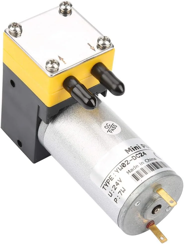 پمپ دیافراگمی پمپ خلاء 24 ولت 0.4-1 لیتر در دقیقه آب کوچک قوی با عمر طولانی لوازم خانگی صنایع شیمیایی پمپ دیافراگمی پمپ خلاء 24 ولت 0.4-1 لیتر در دقیقه آب کوچک قوی با عمر طولانی لوازم خانگی صنایع شیمیایی