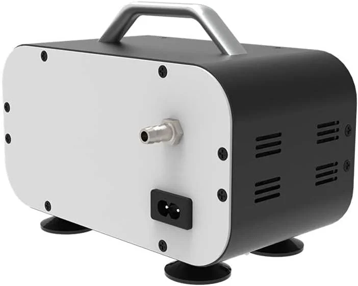 DJGvgtf Portable Oilless Diaphragm Vacuum Pump Negative Pressure Vacuum Pump Industrial Lab Vacuum Filtration Pump10l/Min,with Rubber Tube