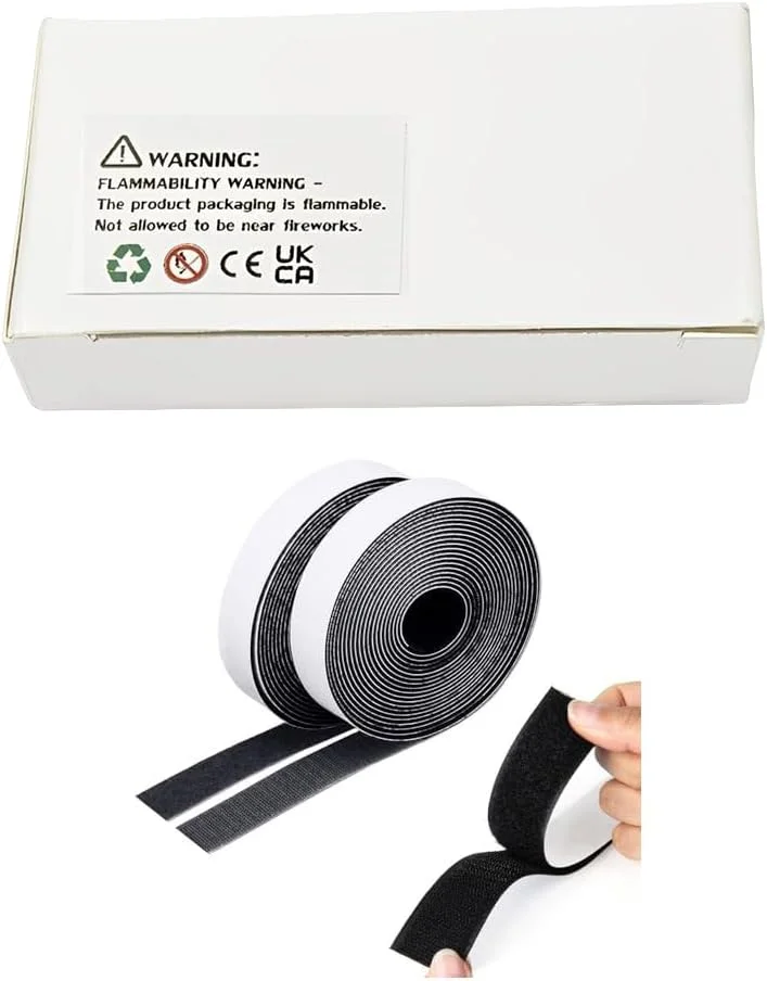 نوار چسبی Velcro خودچسب CENSIVI - نوار Velcro خودچسب فوق العاده قوی، پد چسبی، نوار Velcro و نوار قلاب، چسب دو طرفه با بست Velcro (مشکی، 2 متر در 2 سانتی متر) نوار چسبی Velcro خودچسب CENSIVI - نوار Velcro خودچسب فوق العاده قوی، پد چسبی، نوار Velcro و نوار قلاب، چسب دو طرفه با بست Velcro (مشکی، 2 متر در 2 سانتی متر)