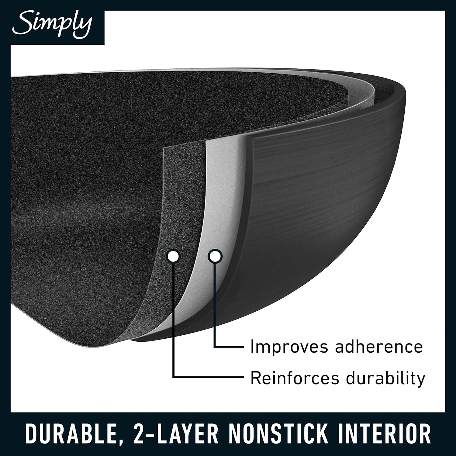 ست ظروف پخت و پز 10 پارچه نچسب کالفالون مدل Simply Nonstick SA10H ست ظروف پخت و پز 10 پارچه نچسب کالفالون مدل Simply Nonstick SA10H