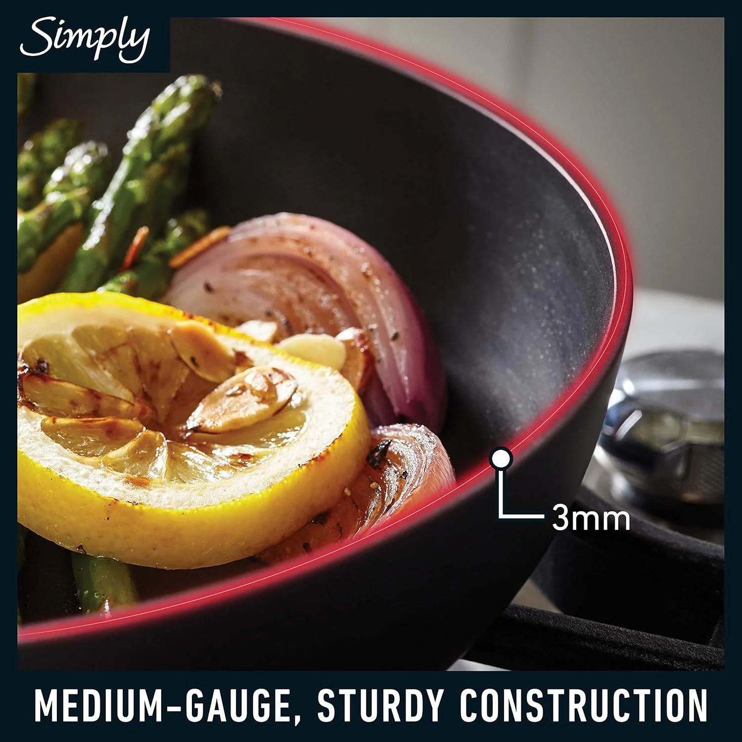 ست ظروف پخت و پز 10 پارچه نچسب کالفالون مدل Simply Nonstick SA10H ست ظروف پخت و پز 10 پارچه نچسب کالفالون مدل Simply Nonstick SA10H