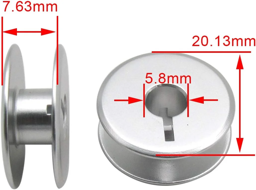 CKPSMS Brand - 1 عدد قلاب ماکو #81952 + 10 عدد ماسوره φ20MM #82552 سازگار با/جایگزین برای Singer 29K72 Adler 30-7, 30-70 CONSEW 29B 29BL CKPSMS Brand - 1 عدد قلاب ماکو #81952 + 10 عدد ماسوره φ20MM #82552 سازگار با/جایگزین برای Singer 29K72 Adler 30-7, 30-70 CONSEW 29B 29BL