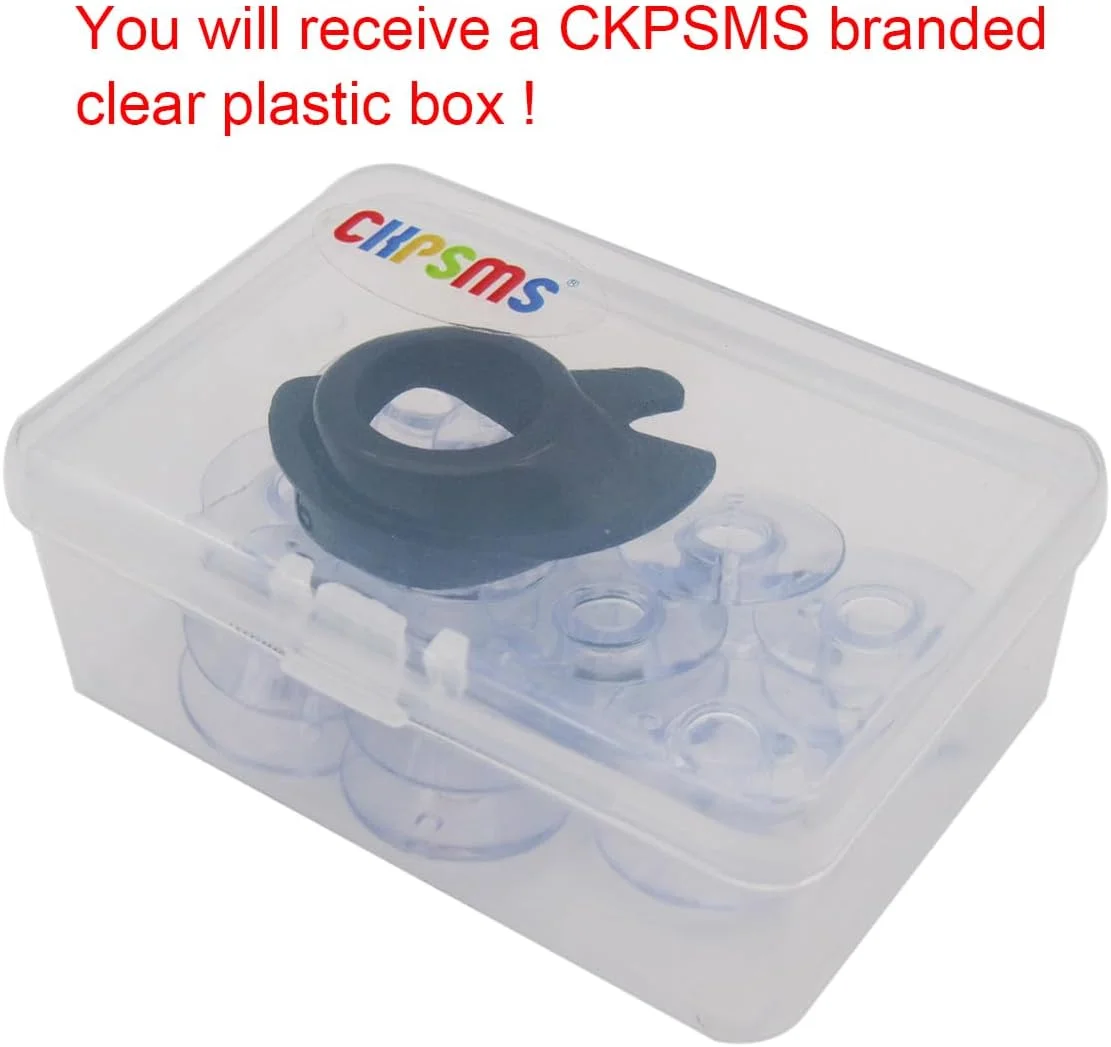 ckpsms KUNPENG - ماسوره دان #421326 421325-002 و ماسوره پلاستیکی 172222P بسته 10 عددی برای چرخ خیاطی خانگی سینگر آپولو کلاس 66