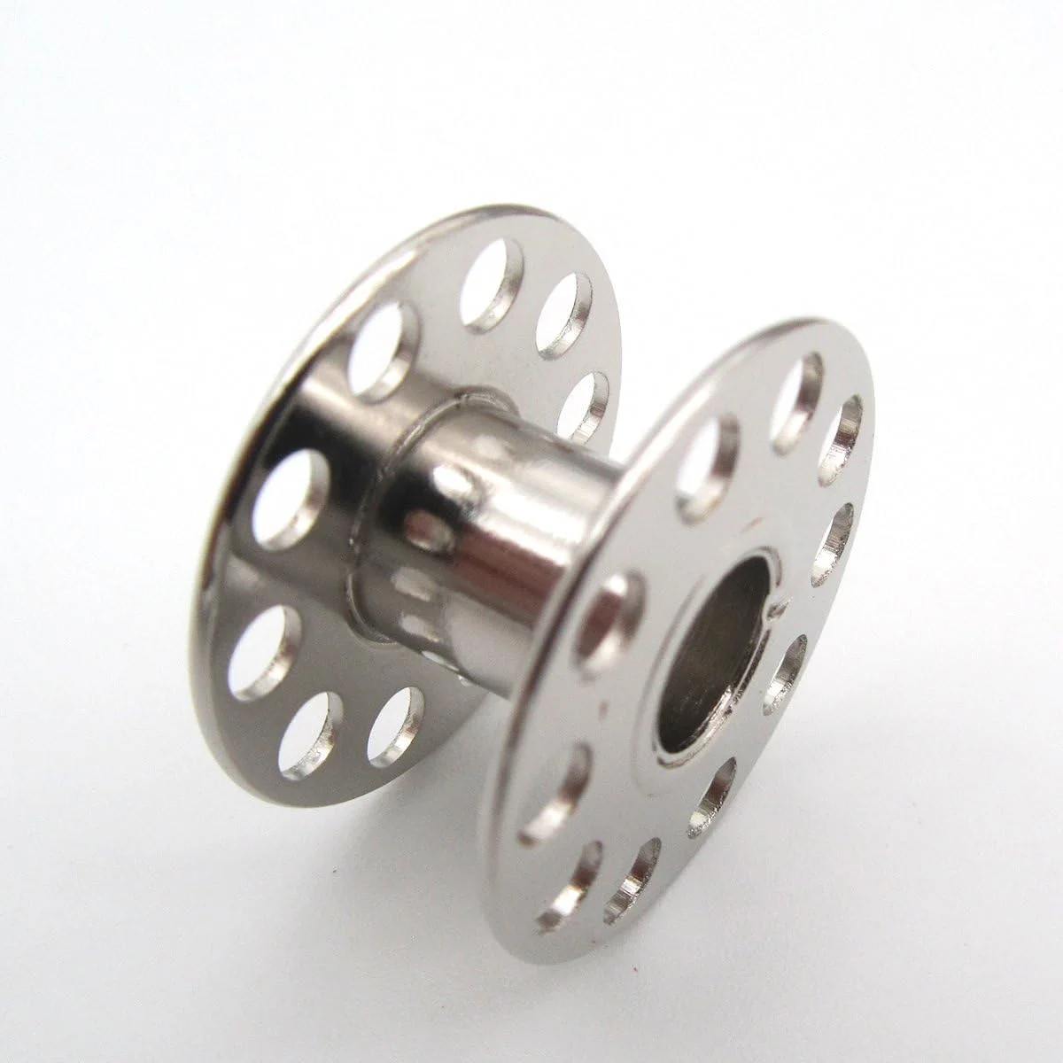 ckpsms KUNPENG -#2518 ماسوره های فلزی مناسب برای چرخ خیاطی خانگی وایکینگ سینگر 15 کنmore PFAFF Janome ELAN (10 عدد)