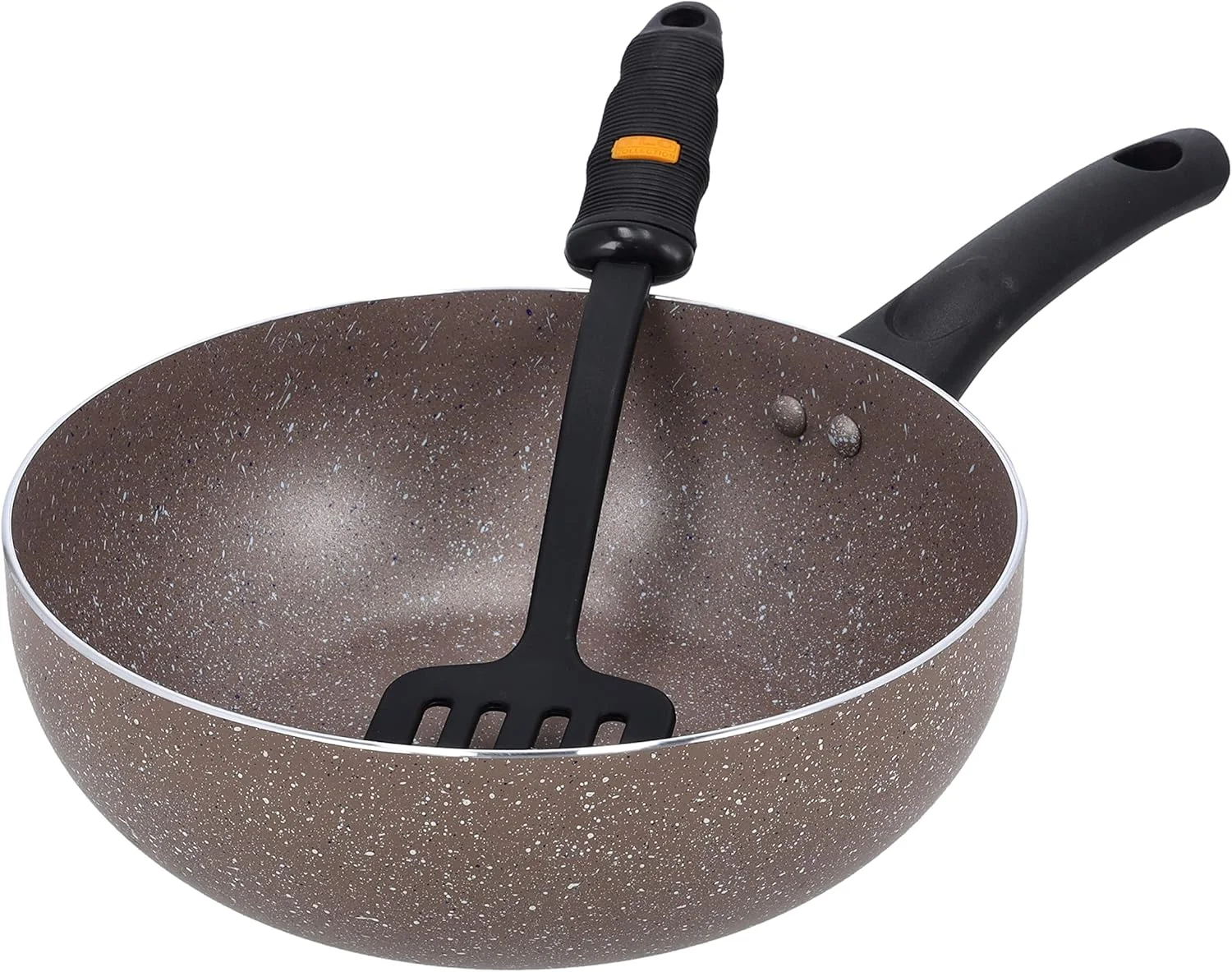 ست ظروف پخت و پز ۹ پارچه گرانیتی نچسب دلکاسا مدل DC1577BGE مناسب برای اجاق گازهای القایی شامل: قابلمه ۲۶ سانتیمتری + درب، قابلمه ۲۰ سانتیمتری + درب، تابه ۲۶ سانتیمتری، وک ۲۴ سانتیمتری، شیرجوش ۱۶ سانتیمتری ست ظروف پخت و پز ۹ پارچه گرانیتی نچسب دلکاسا مدل DC1577BGE مناسب برای اجاق گازهای القایی شامل: قابلمه ۲۶ سانتیمتری + درب، قابلمه ۲۰ سانتیمتری + درب، تابه ۲۶ سانتیمتری، وک ۲۴ سانتیمتری، شیرجوش ۱۶ سانتیمتری
