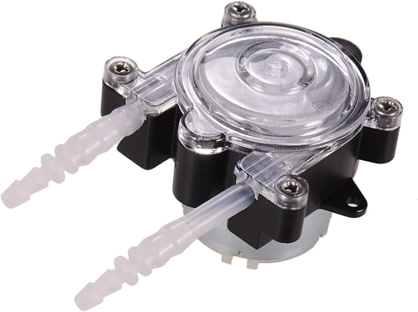 پمپ دوزینگ مینی پریستالتیک لابیموس DC 6V DIY با قابلیت خود مکش و جریان بزرگ 150 میلی‌لیتر در دقیقه برای آکواریوم، آزمایشگاه، مواد شیمیایی، تجزیه و تحلیل آب و مایعات