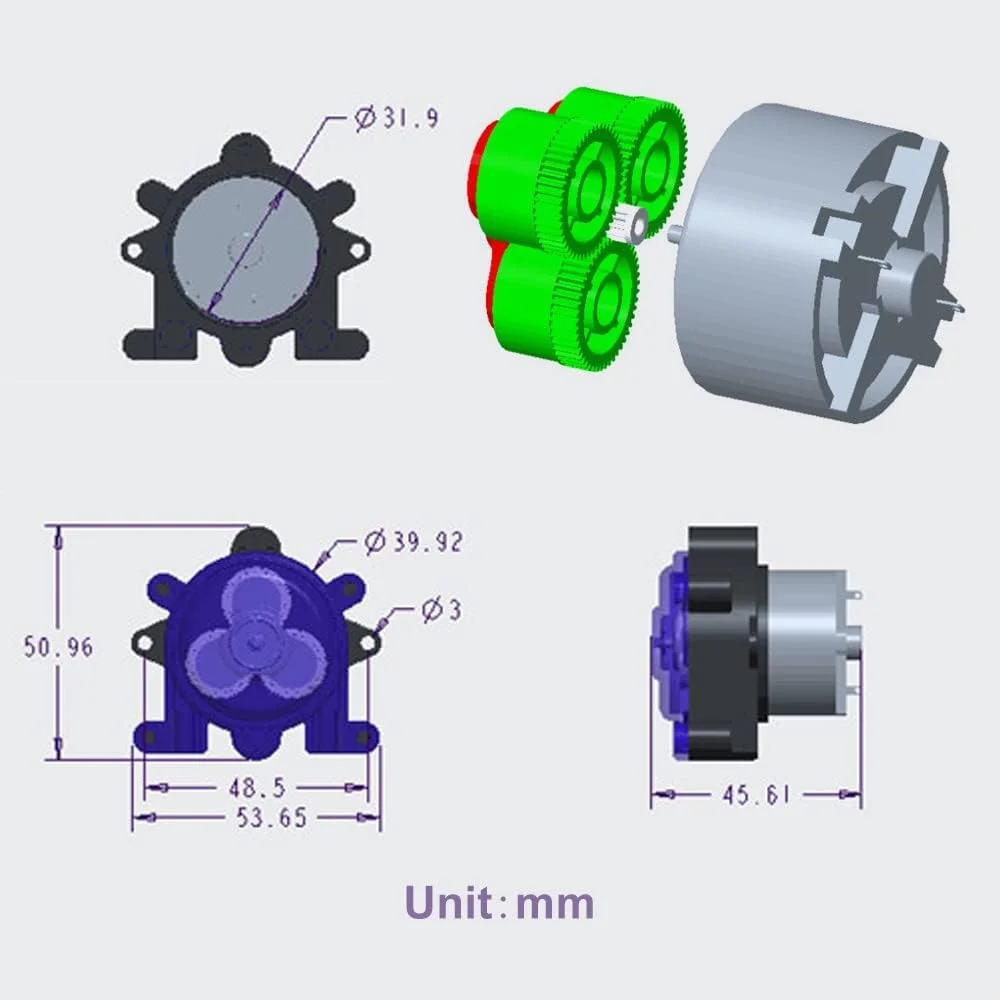 پمپ دوزینگ مینی پریستالتیک لابیموس DC 6V DIY با قابلیت خود مکش و جریان بزرگ 150 میلیلیتر در دقیقه برای آکواریوم، آزمایشگاه، مواد شیمیایی، تجزیه و تحلیل آب و مایعات پمپ دوزینگ مینی پریستالتیک لابیموس DC 6V DIY با قابلیت خود مکش و جریان بزرگ 150 میلیلیتر در دقیقه برای آکواریوم، آزمایشگاه، مواد شیمیایی، تجزیه و تحلیل آب و مایعات