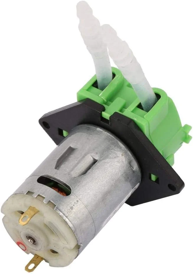 پمپ دوزینگ GQCQGS 12V 3 * 5، هد لوله پریستالتیک DIY برای تجزیه و تحلیل شیمیایی آزمایشگاهی آکواریوم