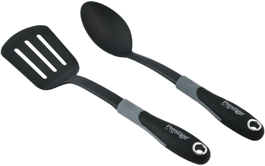 ست 9 پارچه قابلمه و تابه پرستیژ اسنشیالز | ست ظروف نچسب | ست قابلمه گرانیتی | ست ظروف آشپزی القایی آشپزخانه | ست تابه برای پخت و پز | مشکی - PR80989