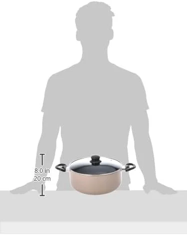 Royalford 5 Piece Non-Stick Cookware Set- RF11973 Aluminum Body with 3 Layer Coating CD Base, Bakelite Handles and Tempered Glass Lid Royalford 5 Piece Non-Stick Cookware Set- RF11973 Aluminum Body with 3 Layer Coating CD Base, Bakelite Handles and Tempered Glass Lid