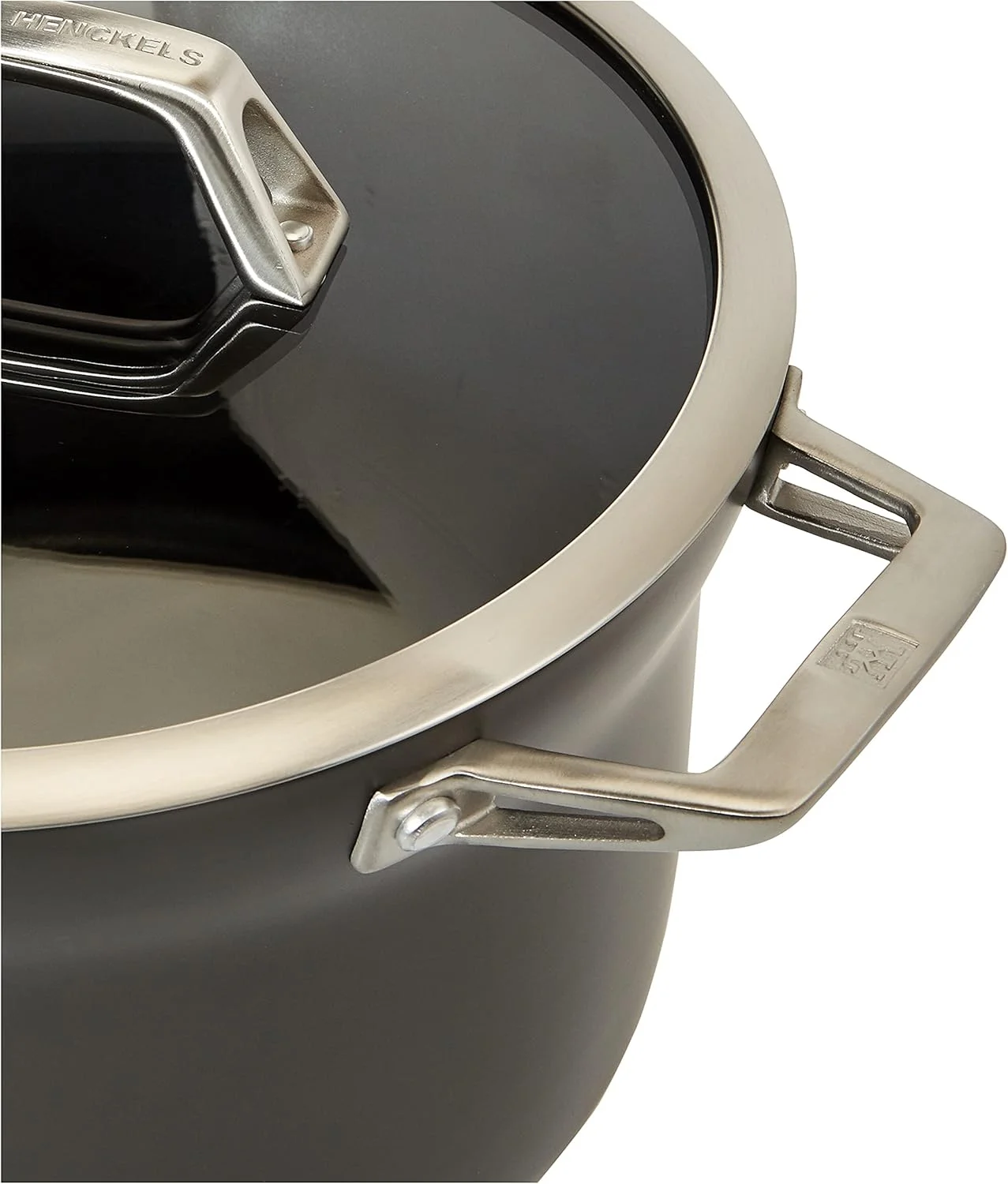 Zwilling Motion 5pc Cookware set Anodized Aluminium PFOA-free nonstick coating Stay cool handles Oven safe. 2 pots, sauce & Frying Pan, braiser + 4 lids Zwilling Motion 5pc Cookware set Anodized Aluminium PFOA-free nonstick coating Stay cool handles Oven safe. 2 pots, sauce & Frying Pan, braiser + 4 lids