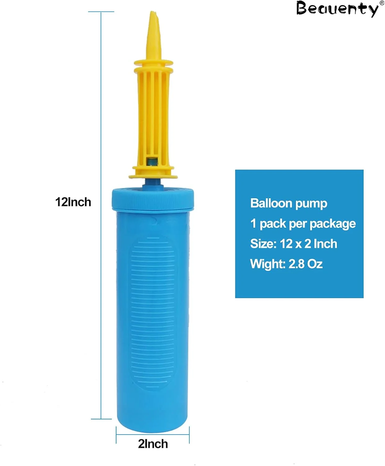 تلمبه دستی بادکنک Beauenty، تلمبه دستی دستی - تلمبه های بادی دو طرفه برای بادکنک ها، توپ های ورزشی، توپ های یوگا، شناورهای استخر (1 عدد رنگ تصادفی) تلمبه دستی بادکنک Beauenty، تلمبه دستی دستی - تلمبه های بادی دو طرفه برای بادکنک ها، توپ های ورزشی، توپ های یوگا، شناورهای استخر (1 عدد رنگ تصادفی)