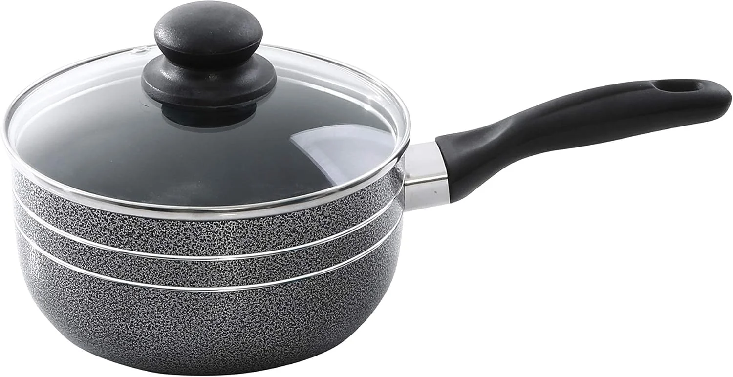 Royalford Cookware Set, Black, Rf7065, 10 Pieces, Aluminium Royalford Cookware Set, Black, Rf7065, 10 Pieces, Aluminium