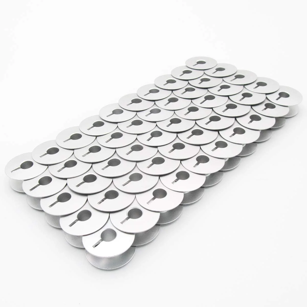برند ckpsms - 50 عدد ماسوره آلومینیومی #40264AS/55623AS دارای شکاف قرقره پیچ سازگار با چرخ خیاطی های صنعتی تک سوزنه JUKI Brother (50 عدد) برند ckpsms - 50 عدد ماسوره آلومینیومی #40264AS/55623AS دارای شکاف قرقره پیچ سازگار با چرخ خیاطی های صنعتی تک سوزنه JUKI Brother (50 عدد)
