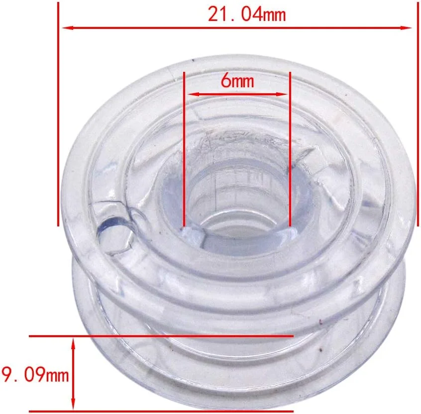 CKPSMS Brand - ماسوره های شماره #136492-001 مناسب برای چرخ خیاطی های Brother CS8072,PE100,PE150,PE180D و Babylock BL2100,BL2150 (20 عدد) CKPSMS Brand - ماسوره های شماره #136492-001 مناسب برای چرخ خیاطی های Brother CS8072,PE100,PE150,PE180D و Babylock BL2100,BL2150 (20 عدد)