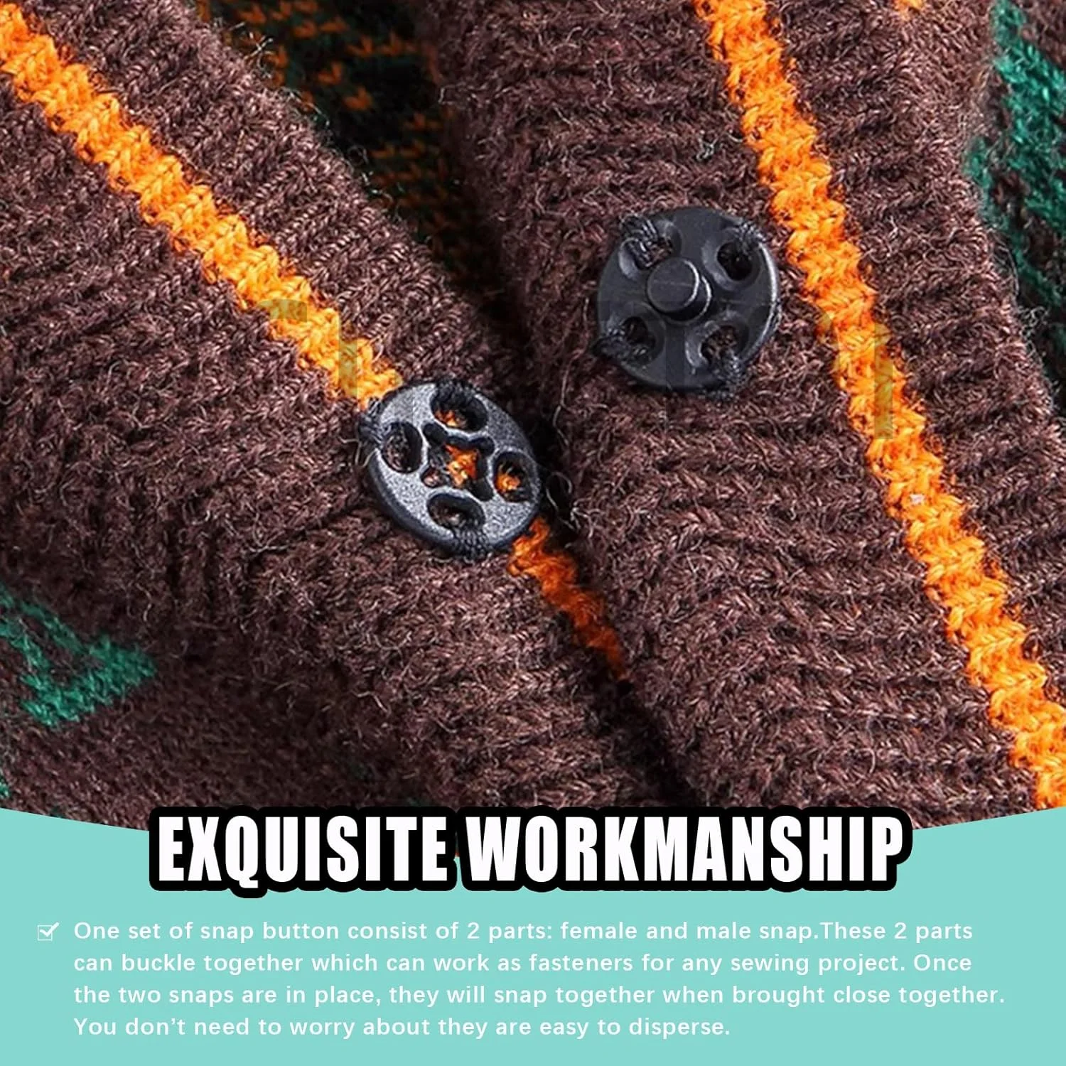 سیمتون 130 عدد دکمه تزئینی رزین پلاستیکی بزرگ برای ساخت صنایع دستی، خیاطی و لباس