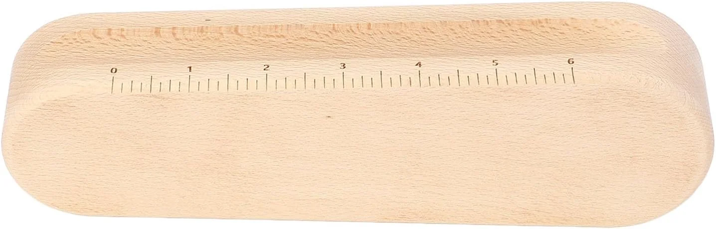 Wood Cutter Clapper with Scale, Wooden Quilting Seam Roller, Multifunctional Quilting Cutter Clapper, Quilter Press Seam Flattening Tool for Embroidery, Quilting, Sewing Wood Cutter Clapper with Scale, Wooden Quilting Seam Roller, Multifunctional Quilting Cutter Clapper, Quilter Press Seam Flattening Tool for Embroidery, Quilting, Sewing
