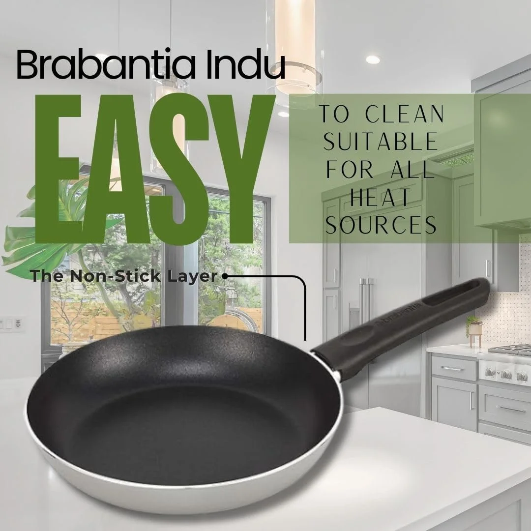 ست ظروف پخت و پز 4 تکه Brabantia Indu+ شامل قابلمه 20 سانتیمتری و قابلمه 28 سانتیمتری، تابه پراتا 28 سانتیمتری و تابه سرخکن 24 سانتیمتری با ویژگی نچسب عالی و بدنه آلومینیومی، خاکستری متالیک ست ظروف پخت و پز 4 تکه Brabantia Indu+ شامل قابلمه 20 سانتیمتری و قابلمه 28 سانتیمتری، تابه پراتا 28 سانتیمتری و تابه سرخکن 24 سانتیمتری با ویژگی نچسب عالی و بدنه آلومینیومی، خاکستری متالیک