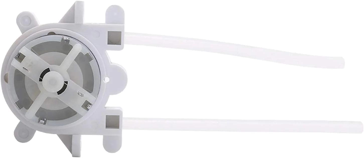 پمپ دوزینگ DC 6V عملی DIY با سرعت چرخش 0.1-60 دور در دقیقه، هد دوزینگ پریستالتیک برای آزمایشگاه شیمیایی آکواریوم و آب آنالیتیکال