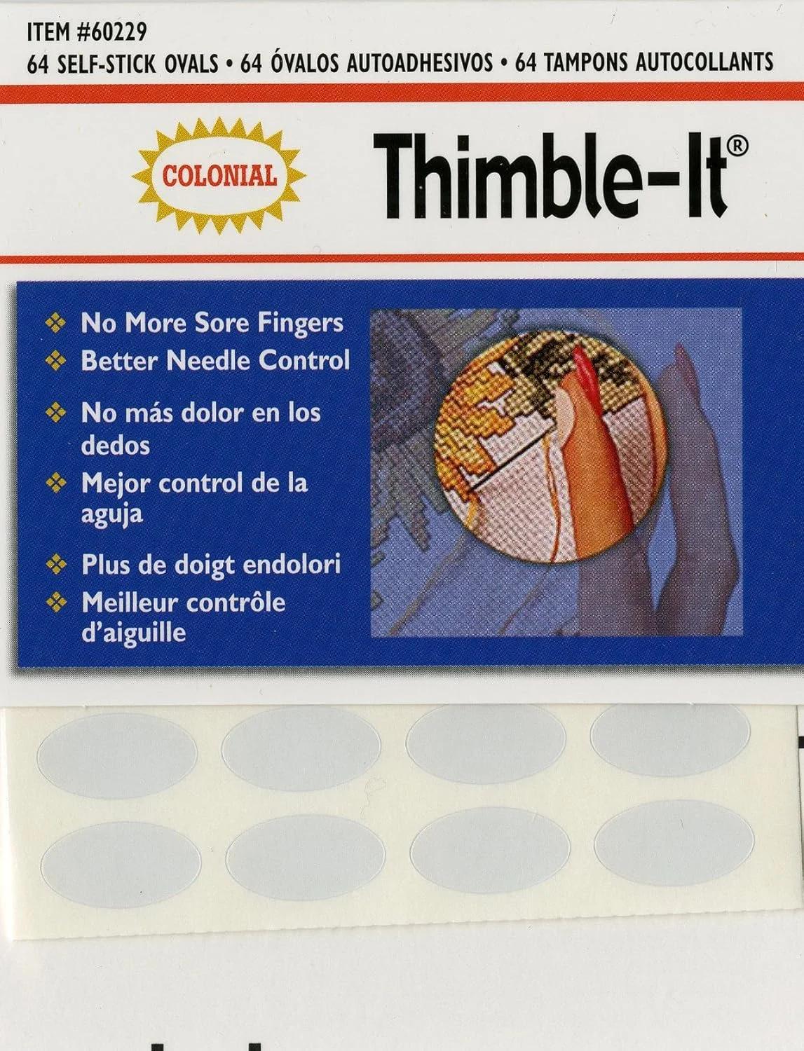 پد انگشتی Colorbok Thimble، 1 بسته، بژ