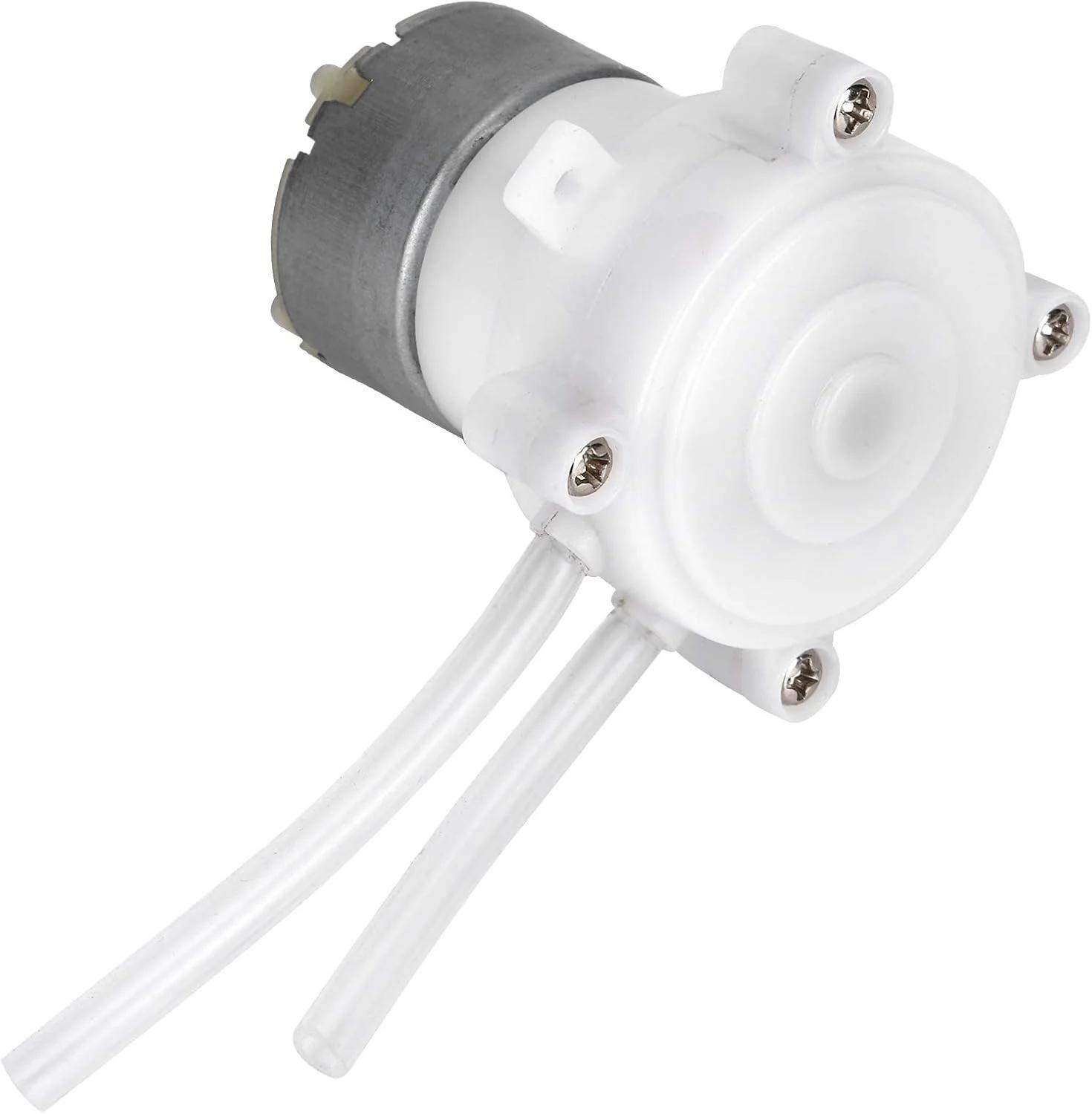 پمپ مینی پریسالتیک دوزینگ DC 6V برای آنالیز شیمیایی باغ